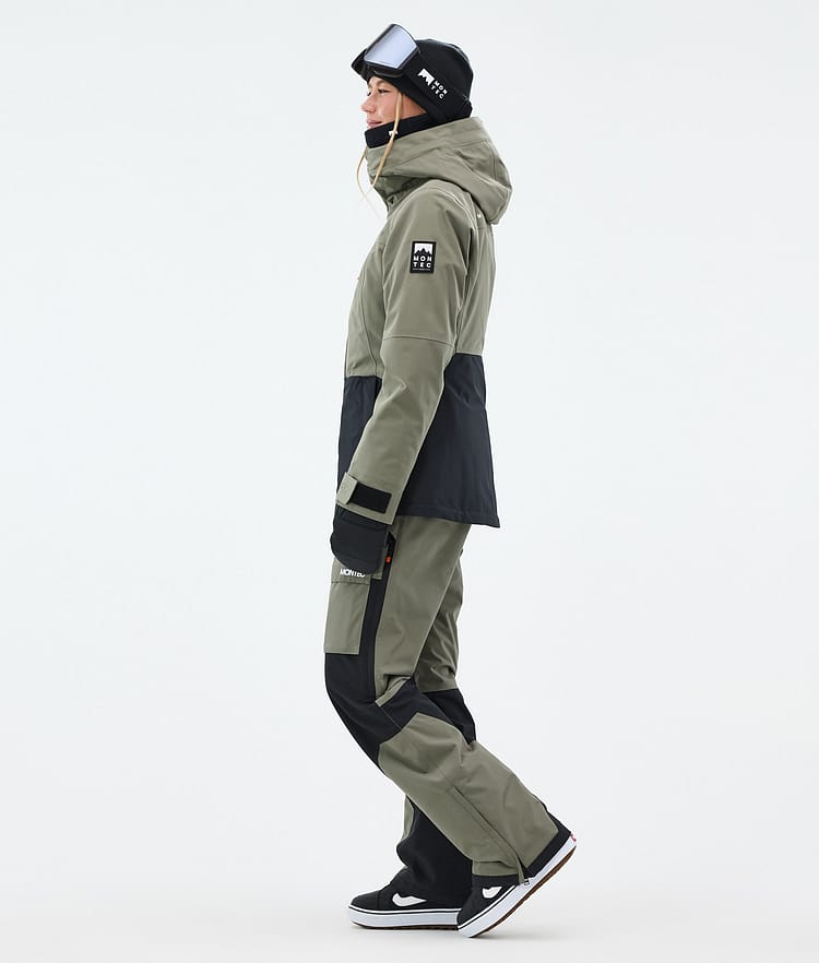 Montec Moss W Snowboard Jacket Women Greenish/Black, Image 3 of 9