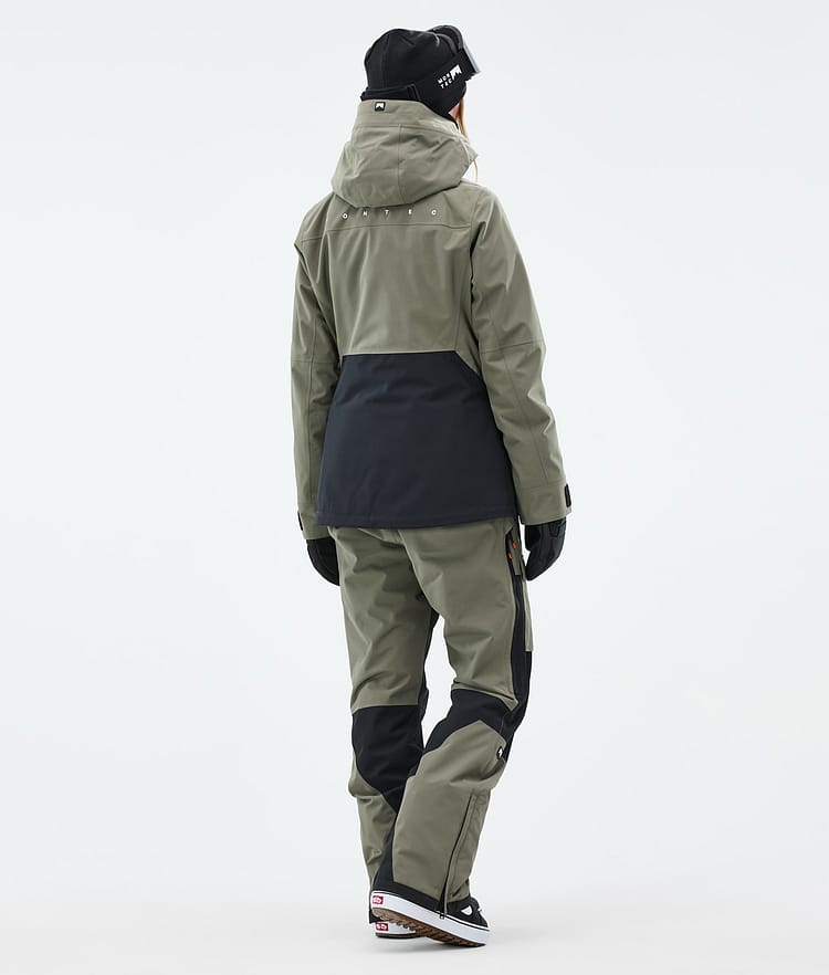 Montec Moss W Snowboard Jacket Women Greenish/Black, Image 4 of 9