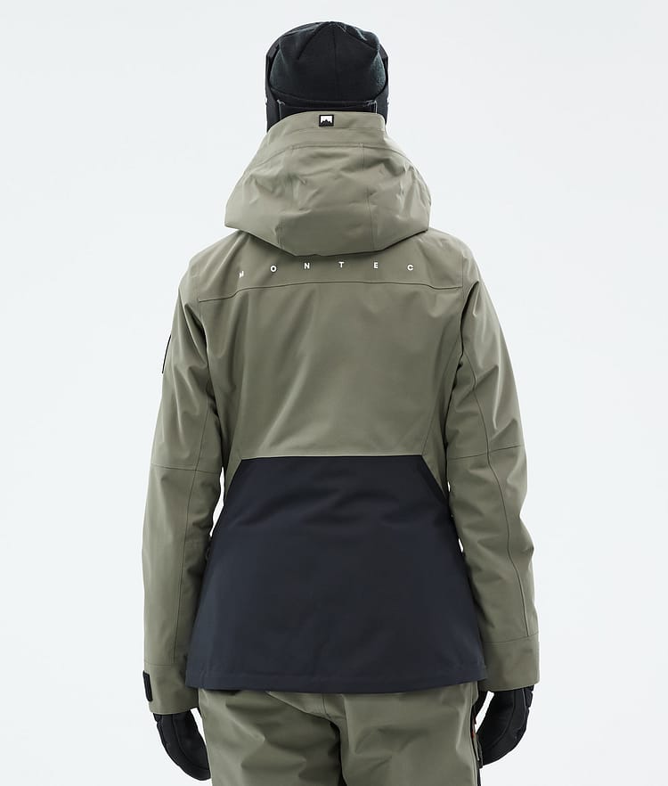 Montec Moss W Snowboard Jacket Women Greenish/Black, Image 6 of 9