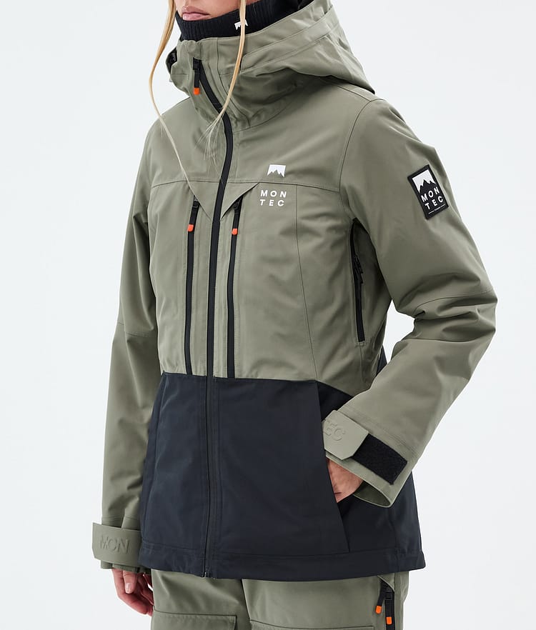 Montec Moss W Ski jas Dames Greenish/Black, Image 7 of 9
