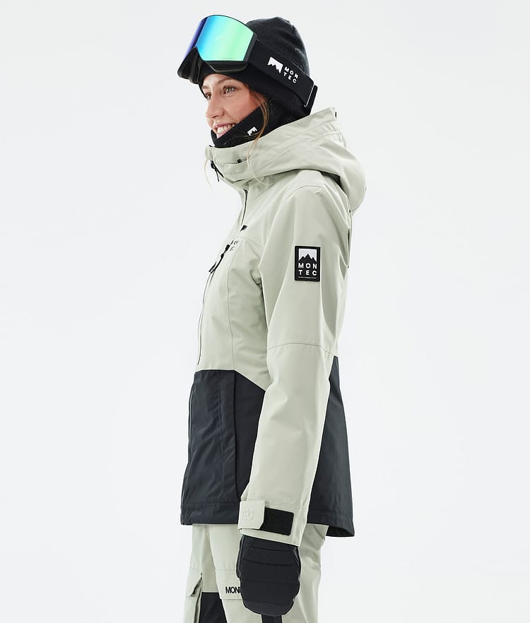 Montec Moss W Ski jas Dames Soft Green/Black, Image 6 of 10