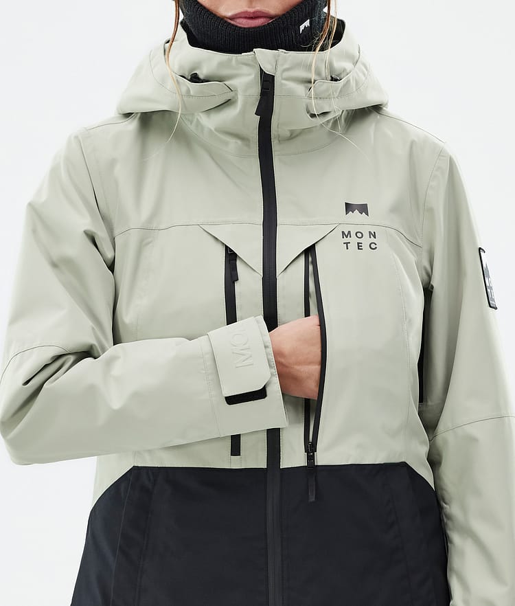 Montec Moss W Ski jas Dames Soft Green/Black, Image 9 of 10
