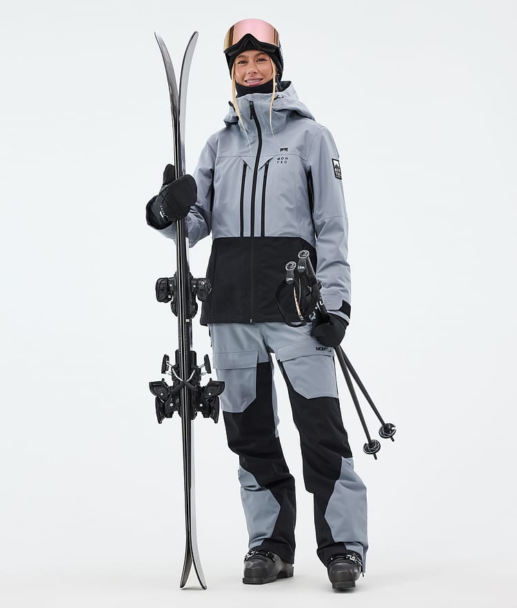 Montec Moss W Ski jas Dames Soft Blue/Black, Image 2 of 9