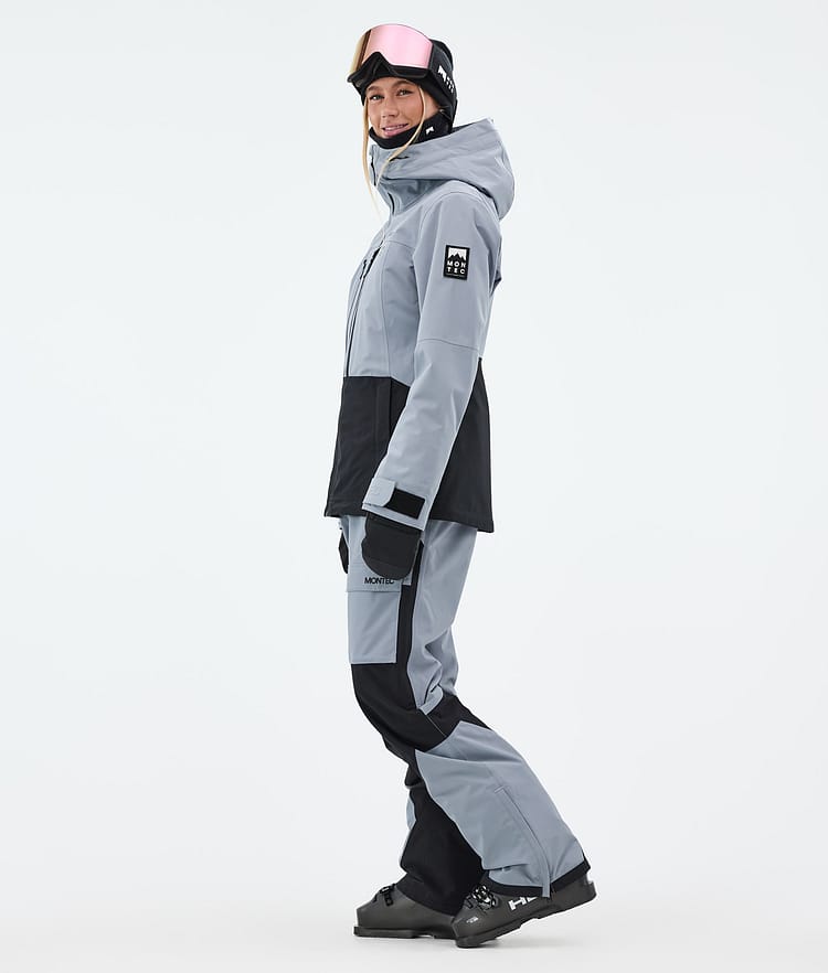 Montec Moss W Ski jas Dames Soft Blue/Black, Image 3 of 9