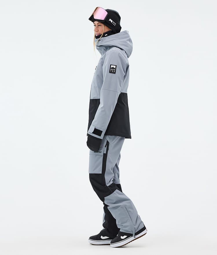 Montec Moss W Snowboard Jacket Women Soft Blue/Black, Image 3 of 9