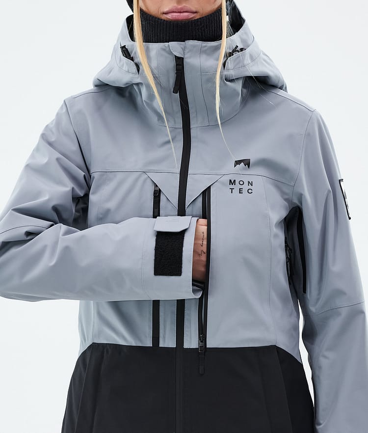 Montec Moss W Snowboard Jacket Women Soft Blue/Black, Image 8 of 9