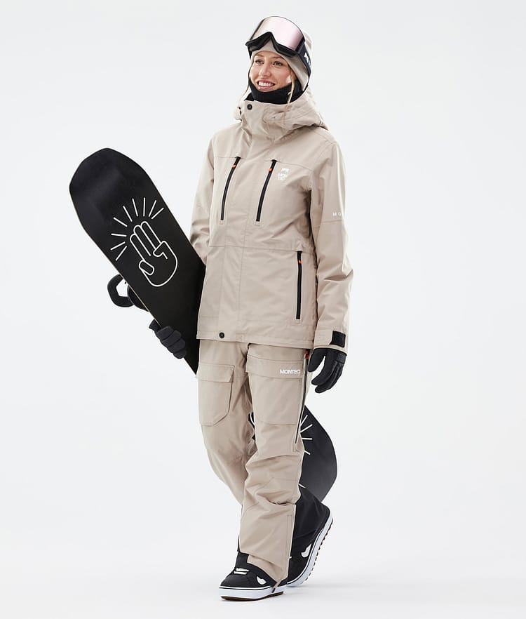 Montec Fawk W Snowboardhose Damen Sand, Image 2 of 7