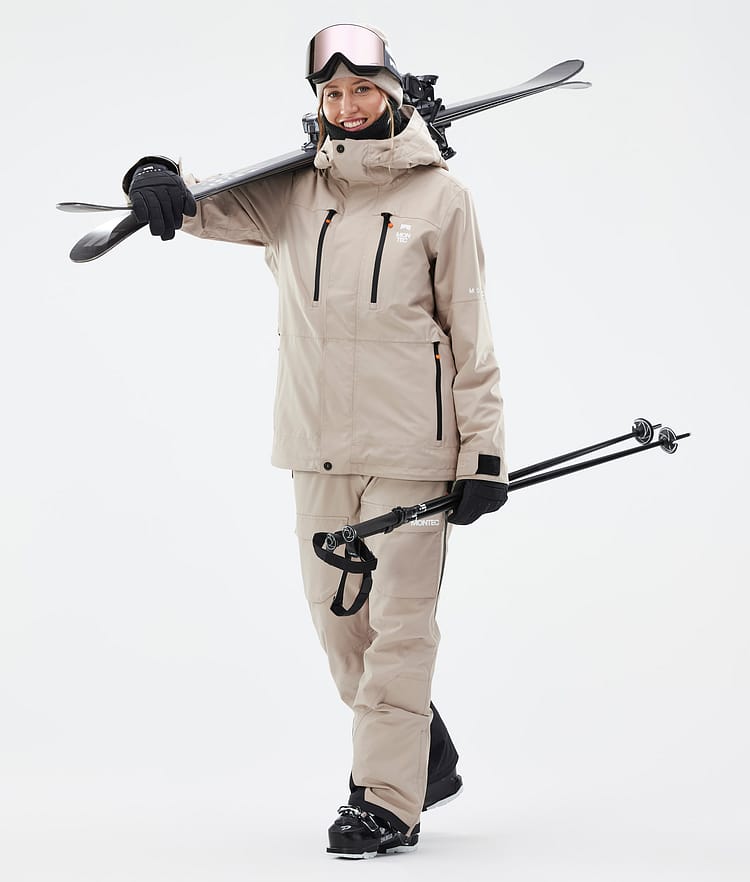 Montec Fawk W Skihose Damen Sand, Image 2 of 4