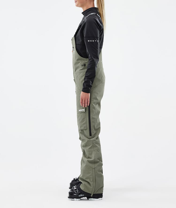 Montec Fawk W Pantaloni Sci Donna Greenish, Image 3 of 7