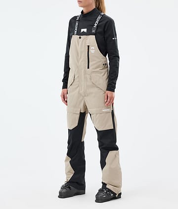 Montec Fawk W Ski Pants Sand/Black