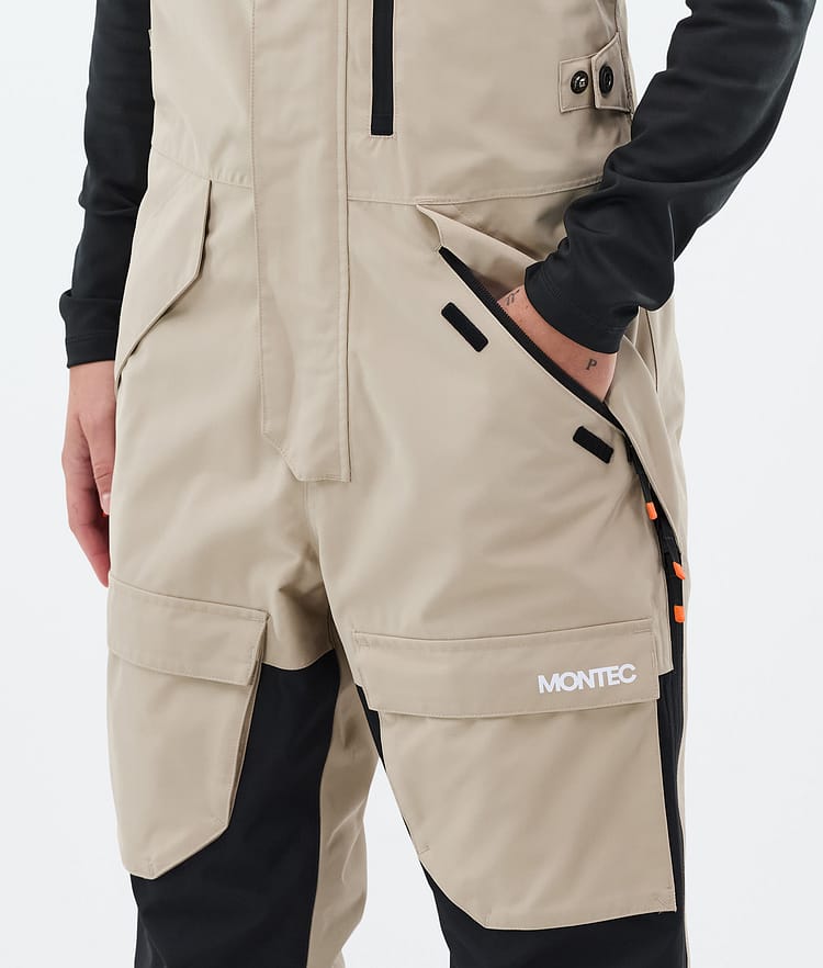 Montec Fawk W Snowboard Pants Women Sand/Black, Image 6 of 8