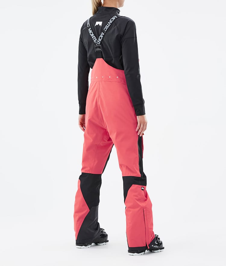 Fawk W Pantaloni Sci Donna Coral/Black, Image 3 of 6