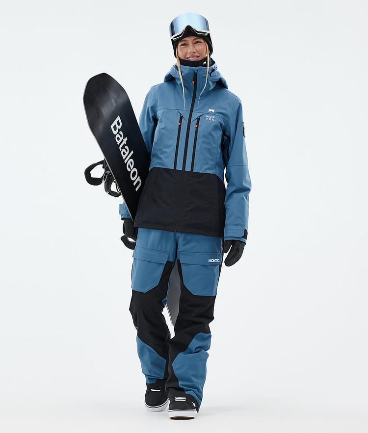 Montec Fawk W Snowboard Pants Women Blue Steel/Black, Image 2 of 8