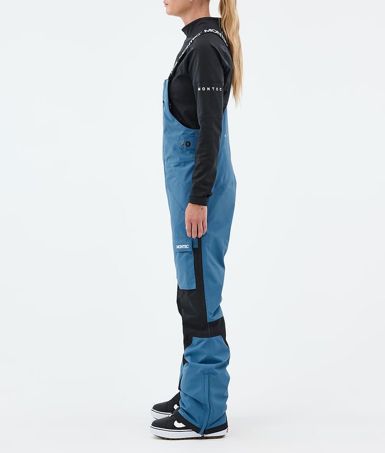 Montec Fawk W Snowboard Pants Women Blue Steel/Black, Image 4 of 8