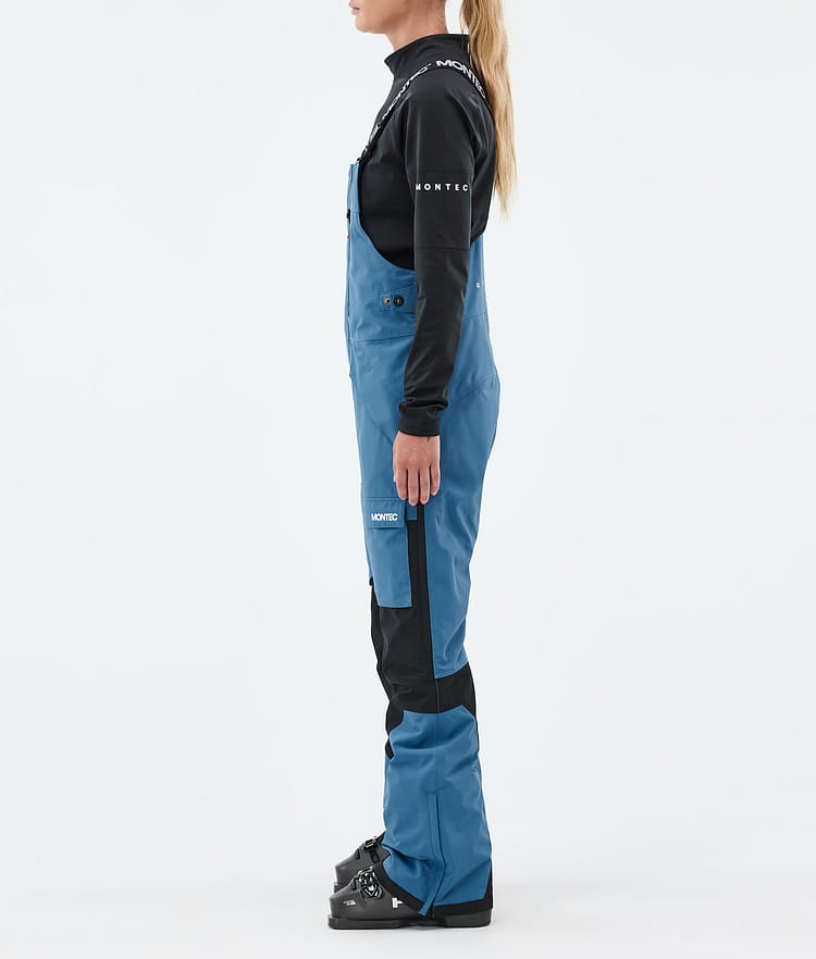 Fawk W Ski Pants Women Blue Steel/Black, Image 4 of 8