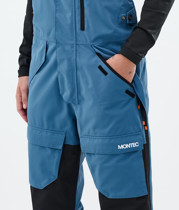 Montec Fawk W Snowboard Pants Women Blue Steel/Black, Image 6 of 8