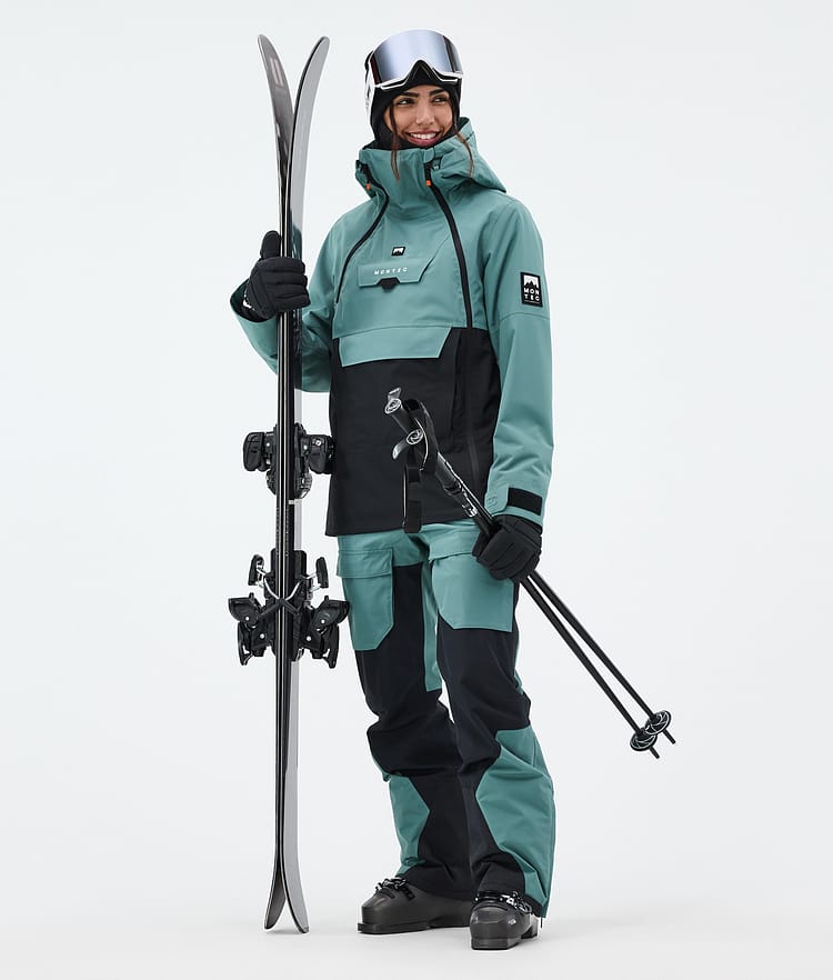 Fawk W Ski Pants Women Atlantic/Black, Image 2 of 8