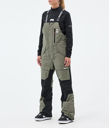 Montec Fawk W Snowboard Pants Greenish/Black Renewed
