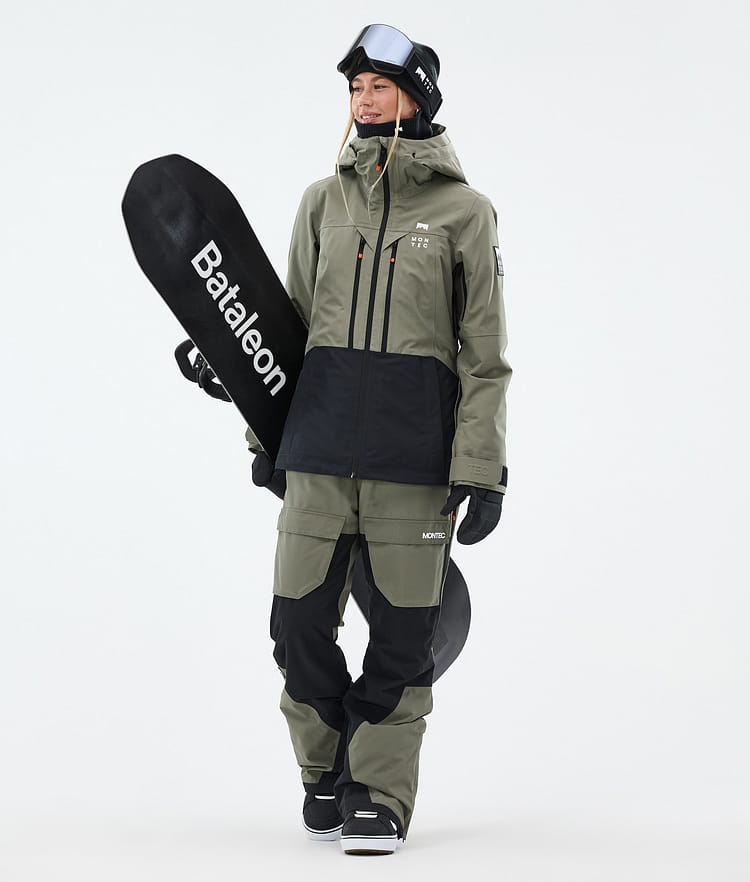 Montec Fawk W Snowboard Pants Women Greenish/Black Renewed, Image 3 of 8