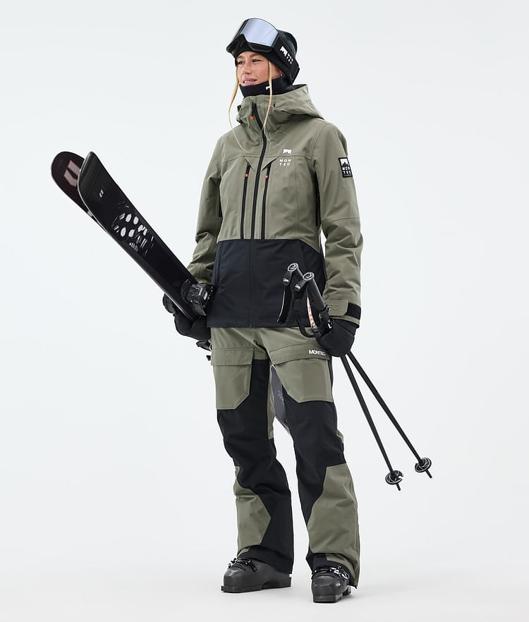 Montec Fawk W Ski Pants Women Greenish/Black, Image 3 of 8