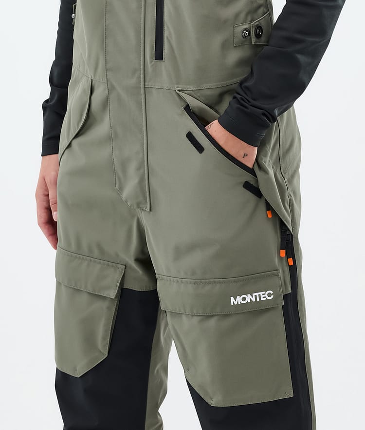 Montec Fawk W Snowboard Pants Women Greenish/Black Renewed, Image 6 of 8