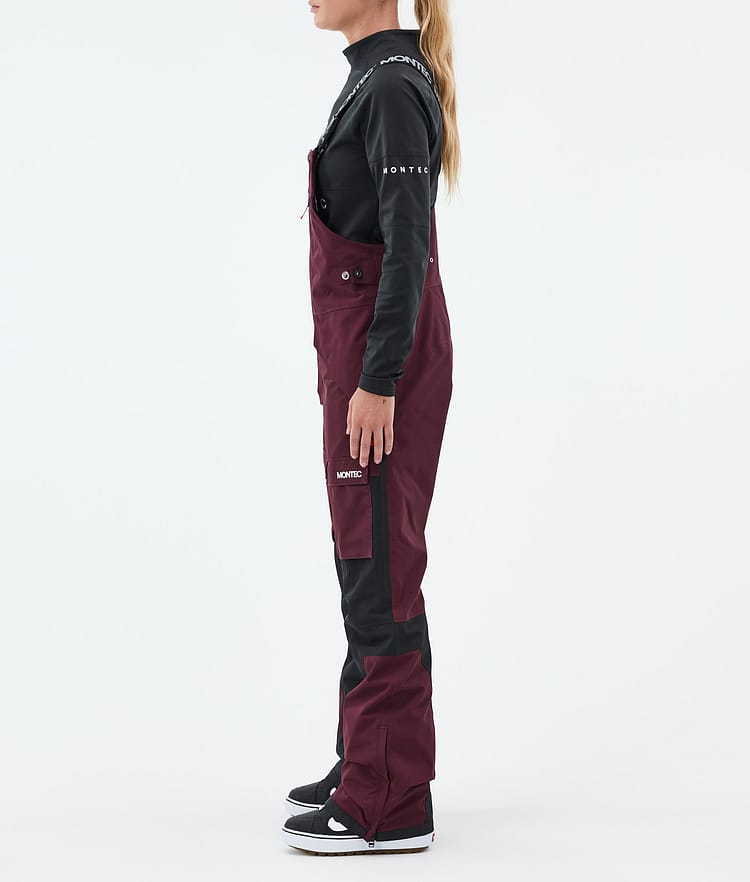 Fawk W Snowboard Pants Women Burgundy/Black, Image 4 of 8