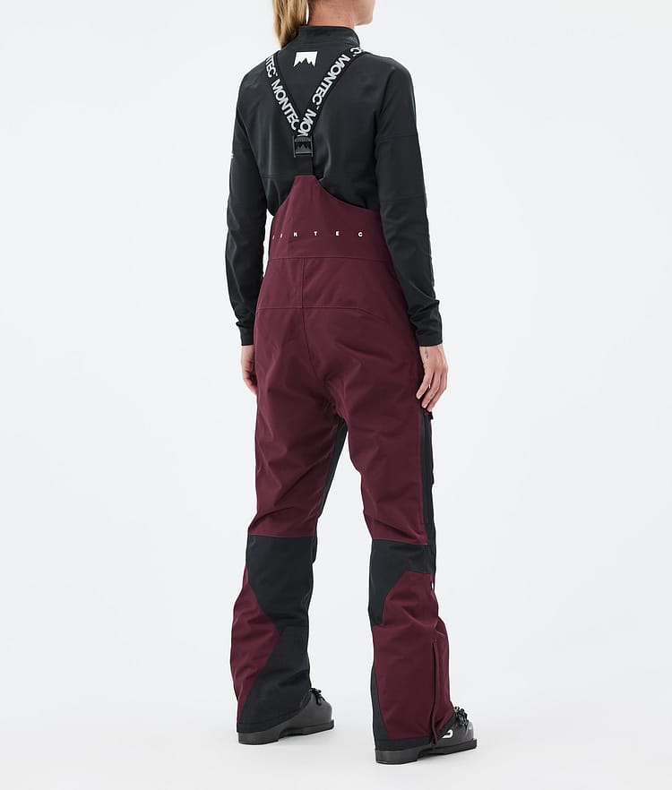 Montec Fawk W Skihose Damen Burgundy/Black, Image 5 of 8