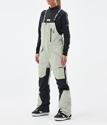 Montec Fawk W Snowboard Pants Soft Green/Black Renewed
