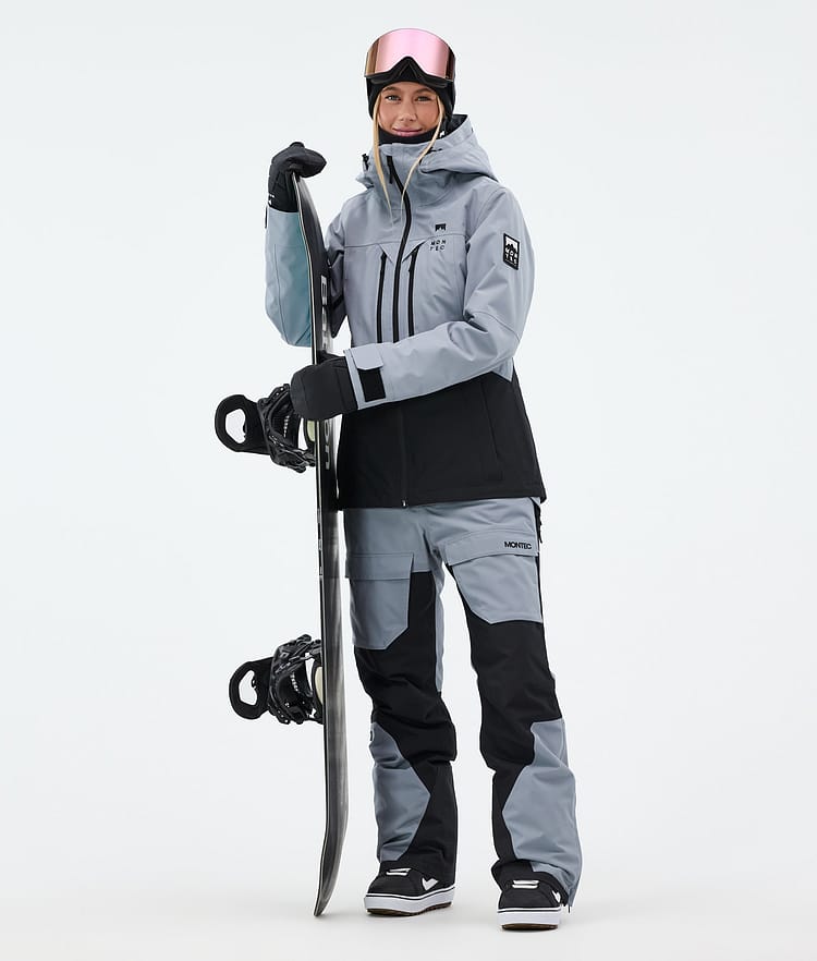 Montec Fawk W Snowboard Pants Women Soft Blue/Black, Image 3 of 8