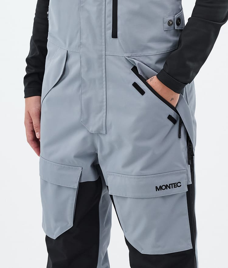 Montec Fawk W Snowboard Pants Women Soft Blue/Black, Image 6 of 8