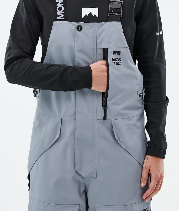 Montec Fawk W Ski Pants Women Soft Blue/Black, Image 7 of 8