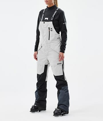 Montec Fawk W Ski Pants Light Grey/Black/Metal Blue