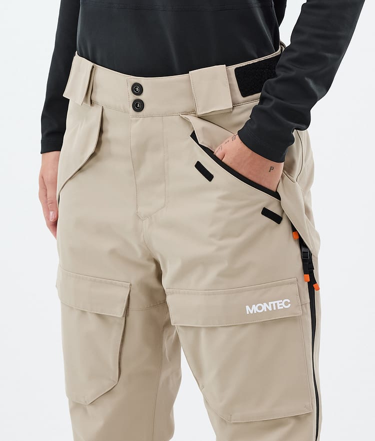 Montec Kirin W Ski Pants Women Sand, Image 6 of 7