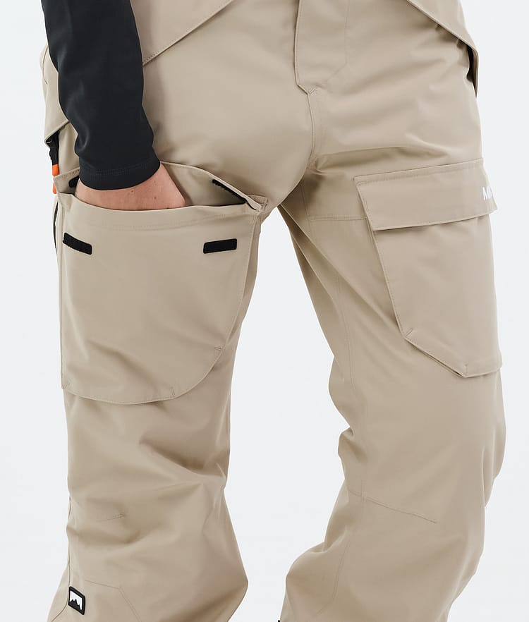 Montec Kirin W Snowboard Pants Women Sand, Image 6 of 6