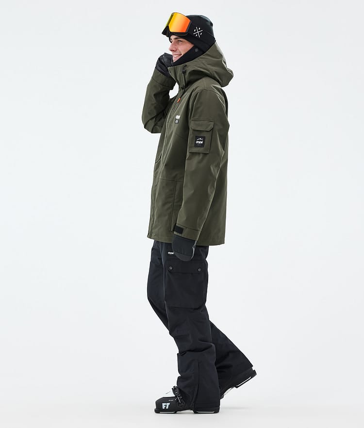 Dope Adept Ski Jacket Men Olive Green, Image 3 of 8