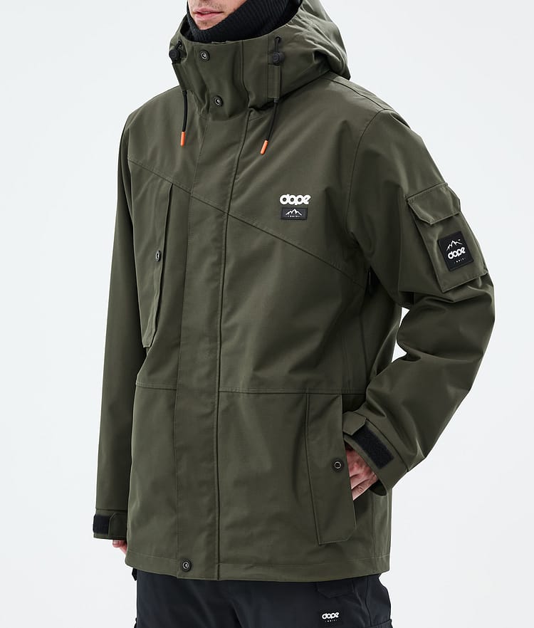 Dope Adept Ski Jacket Men Olive Green, Image 7 of 8