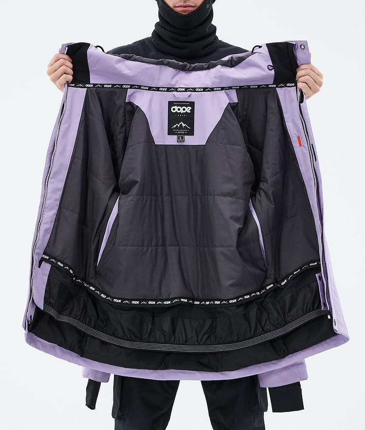 Dope Adept Snowboard Jacket Men Faded Violet, Image 9 of 9