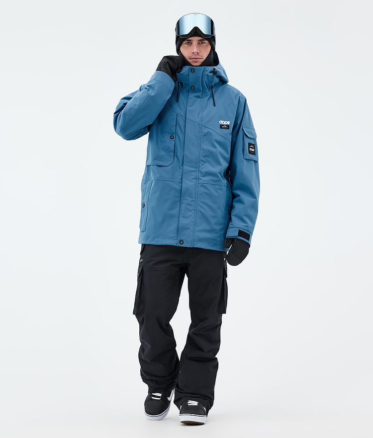 Dope Adept Snowboard Jacket Men Blue Steel, Image 2 of 9