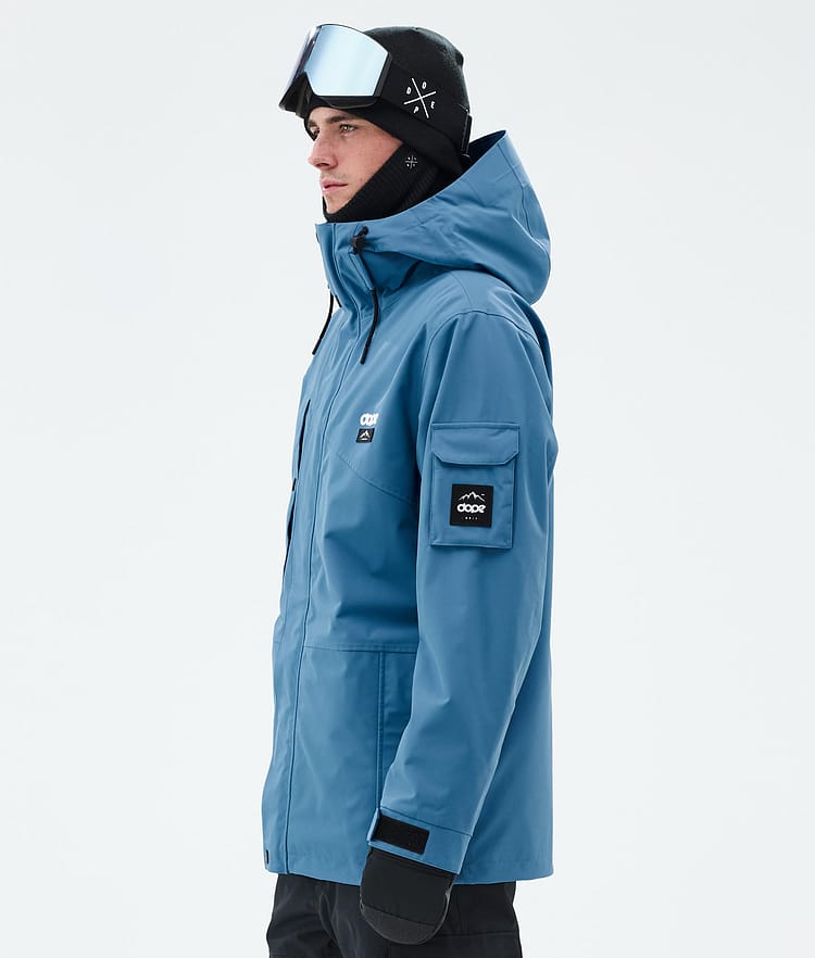 Dope Adept Ski Jacket Men Blue Steel, Image 5 of 9