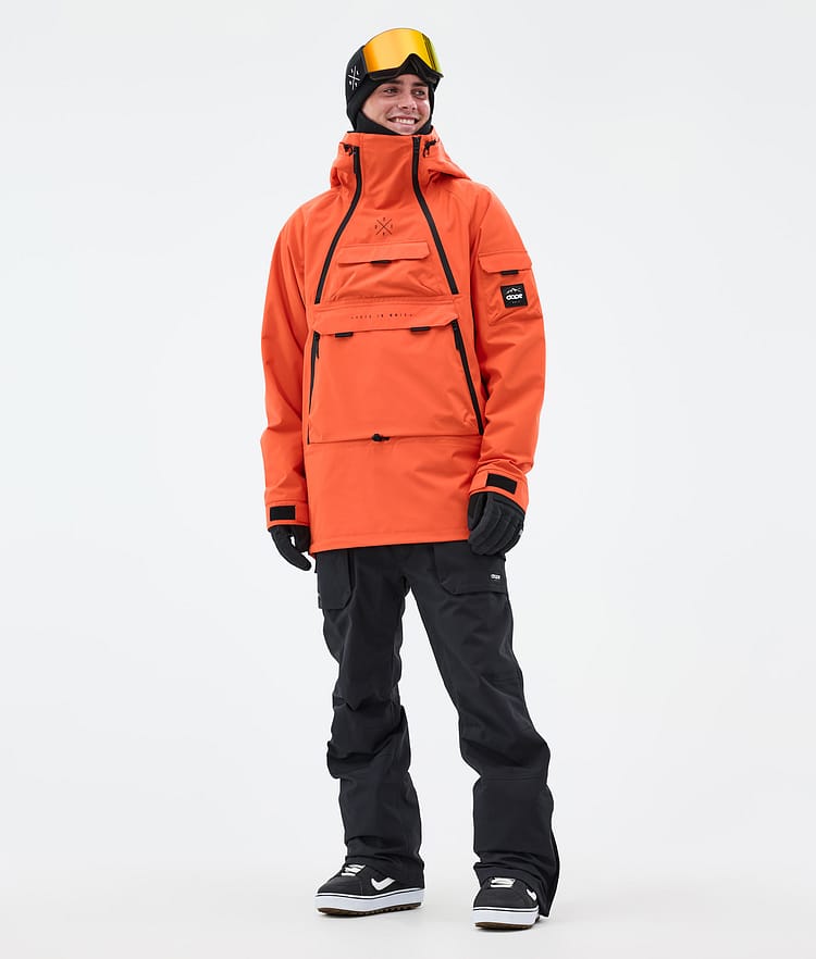 Dope Akin Snowboard Jacket Men Orange, Image 2 of 9