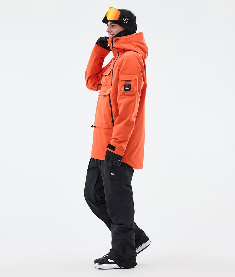 Dope Akin Snowboard Jacket Men Orange, Image 3 of 9