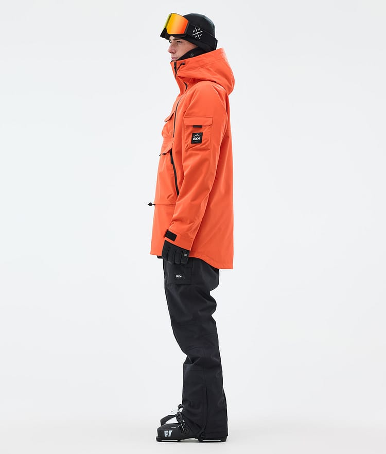 Dope Akin Ski Jacket Men Orange, Image 3 of 9