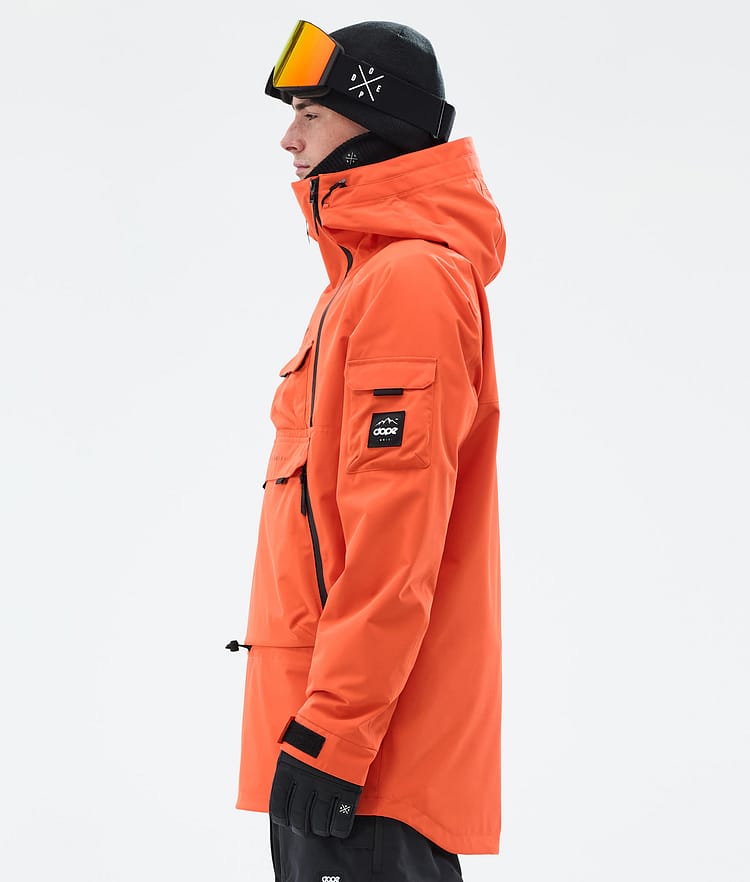 Dope Akin Snowboard Jacket Men Orange, Image 5 of 9