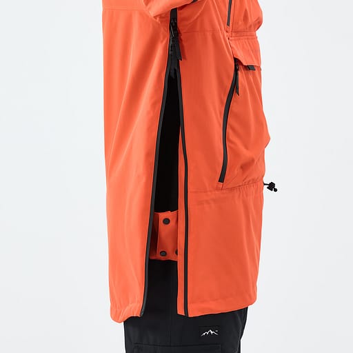 Side Zipper with Inner Placket