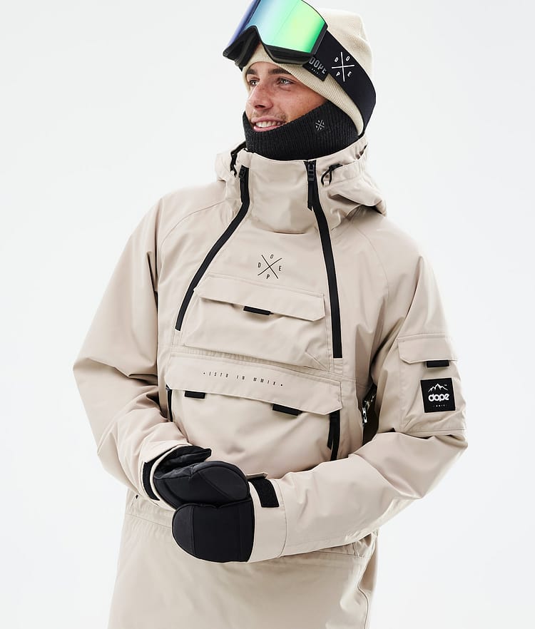 Dope Akin Snowboard Jacket Men Sand, Image 2 of 9