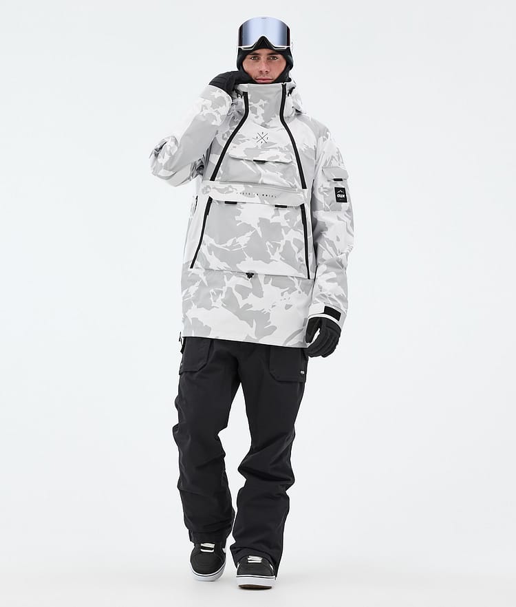 Dope Akin Snowboard Jacket Men Grey Camo, Image 2 of 9