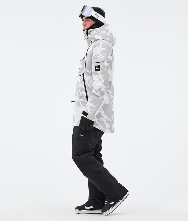 Dope Akin Snowboard Jacket Men Grey Camo, Image 3 of 9