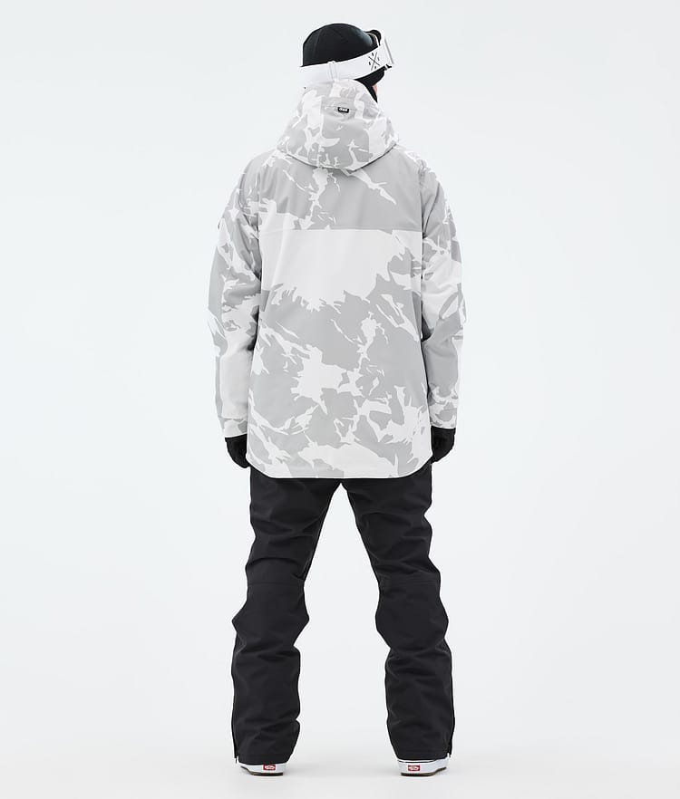 Dope Akin Snowboard Jacket Men Grey Camo, Image 4 of 9