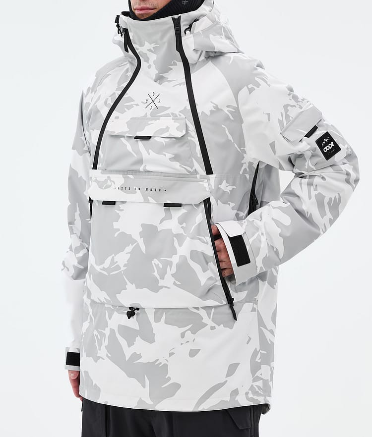 Dope Akin Snowboard Jacket Men Grey Camo, Image 7 of 9