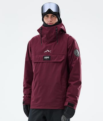 Dope Blizzard Snowboard Jacket Burgundy